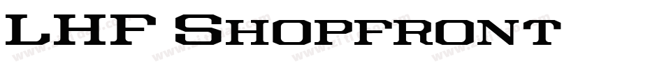 LHF Shopfront字体转换